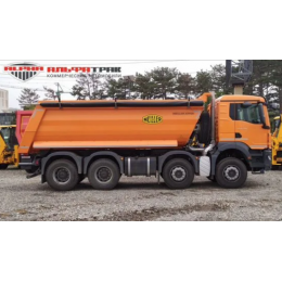 Самосвал MAN TGS 41.400 8x4 BB CH с кузовом MEILLER