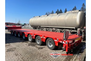 Низкоpaмный полуприцеп-трал Тверьстроймаш 99397 (арт. V0081)