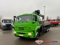 Бортовой грузовик КАМАЗ 65116 с КМУ GREEN GROWTH (арт. V4984)